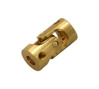 RC Crawlers Spare For Model Marine Coupling 1 Pcs For Mini Coupling Brass For Universal Joint 3mm-3mm Diameter 7mm Length 14mm M2/M2.5 Threaded Hole(M2)