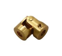 RC Crawlers Spare For Model Marine Coupling 1 Pcs For Mini Coupling Brass For Universal Joint 3mm-3mm Diameter 7mm Length 14mm M2/M2.5 Threaded Hole(M2.5)