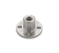 RC Crawlers Spare For Motor Thread Shaft General Accessories 1Pcs Flange Coupling Nut M3 M4 M5 M6 M8 Inner Diameter 3MM 4MM 5MM 6MM 8MM(M6)