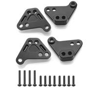 RC Crawlers Spare For Traxxas For MAXX V2 89086-4 Wide For Maxx 1/10 Metal Heighten Front And Rear Shock Absorber Lower Mount Bracket Upgrade Parts