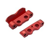 RC Crawlers Spare Parts For WLtoys 244016 For Losi Micro B T 1/24 Rc Car Upgrades Parts Accessories Rear Pin Mounts Aluminum Meta 2PCS Rear Pin Mounts(Red)