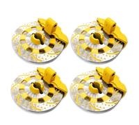 RC Crawlers Toys For Traxxas For Desert For Racer For UDR 8569 1/7 4PCS Aluminium Alloy Mental Brake Disc Drive Hub RC Car Accessories(Yellow)