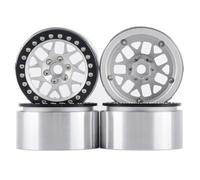 RC Crawlers Wheel Hub For Traxxas For Trx4 For Yikong Branch 4pc 64 X 35mm Metal 2.2 Inche Wheel Hub Remote Control Car Model Upgrade Accessories(Silver)