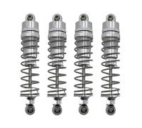 Rc Damper For HB For Toys R1001 For Bronco R1002 R1003 4pcs Metal Oil Shock Absorber Damper RC Car Upgrade Parts Accessories(Silve)