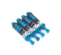 Rc Damper For HB For Toys ZP1001 ZP1002 ZP1003 ZP1004 ZP1008 1/10 4pcs Metal Shock Absorber Damper RC Car Upgrade Parts Repair Accessories Replacement(Blue)