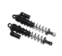 Rc Damper For Losi For Super For Baja For Rey 2.0 For Desert Truck LOS05013 LOS05021 1/6 GPM Metal Aluminum Alloy 170MM Rear Shock Absorbers Parts(Black)