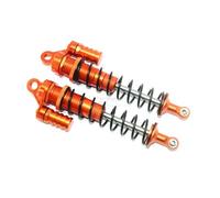 Rc Damper For Losi For Super For Baja For Rey 2.0 For Desert Truck LOS05013 LOS05021 1/6 GPM Metal Aluminum Alloy 170MM Rear Shock Absorbers Parts(Orange)
