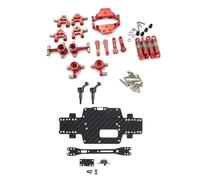 Rc Damper For Wltoys 1:28 RC Car Spare Parts 1 Set Shock Absorber Carbon Fiber For Chassis Car Bottom Low Body Shell