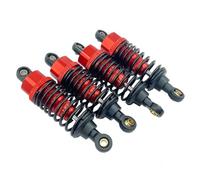 RC Dampers Models Compatible With Tamiya TT-02 TT-02d M-05 M-06 4 Pcs Aluminum Alloy Shock Absorber Damper Kit 1/10 RC Car Upgrade Parts 60mm