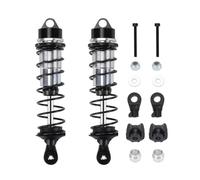 RC Dampers Models For Arrma 6S For Outcast For Notorious EXB 1/7 1/8 2pcs/set Front Karton Shock Absorber Upgrade Replacement Parts(Black)