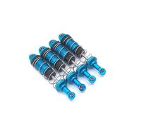 RC Dampers Models For HBX ZP1001 4pcs Cnc Alloy Adjustable Dampers Oil Filled Shock Absorber Set RC Crawler Upgrade Parts(Blue)
