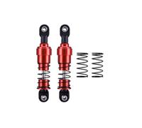 RC Dampers Models For LCG Gspeed V3 For Element For Enduro For SCX10 For TRX4 For Gamde 1/10 4pcs Aluminum Large Diameter Shock Absorber RC Crawler(Red,75MM)