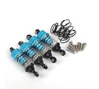 RC Dampers Models For Tamiya For TT-02 TA05 TL-01 MF-01X For HPI For Kyosho For Redcat 1/10 4pcs Aluminum Oil Shock Absorber RC Car Upgrade Parts(Blue)