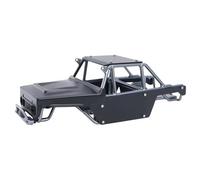 RC Decorative Accessories Compatible With Bronco For Axial For SCX24 B17 C10 1/24 RC Car Upgrade Parts For Chassis Roll Cage Aluminum Alloy Frame Body Shell