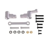 RC Decorative Accessories Compatible With MJX For Hyper Go 14301 14302 14303 1/14 RC Car Upgraded Parts Metal Improved Steering Component With Steering