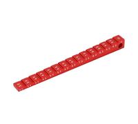 RC Decorative Accessories For 1/10 Chassis Ride Height Gauge Aluminum Alloy 3-10mm Rc Car Droop Accessories RC Drift(Red)