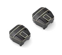 RC Decorative Accessories For Axial For SCX10 Pro 1/10 2PCS Brass Front Rea Axle Diff Cover RC Car Upgrade Accessories Replacement Parts