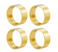 RC Decorative Accessories For Axial For SCX24 1/24 For TRX-4M 1/18 4Pcs 1.0inch 29mm Wheels Brass Internal Clamp Rings RC Crawler Car Model Upgrade Parts