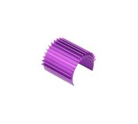 RC Decorative Accessories For HPI For Wltoys For Himoto For WPL For MN 370 380 1/12 1/16 1/18 1Pcs Motor Radiator Brushless Brush Electric RC Car For Universal Upgrade Parts(Purple)