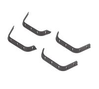 RC Decorative Accessories For MN D90 For MN-90 D91 D96 D99 For MN99S 1/12 4pcs Wheel Eyebrow Fender Cover RC Car Upgrade Parts Accessories