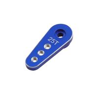 RC Decorative Accessories For Tamiya For Futaba For Savox Emax For Hsp 1/10 31MM 25t Servo Arm Steering Horn Rc Crawler Truck Motors(Blue)