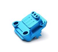 RC Decorative Accessories For Tamiya TA01/TA02/DF01/TOP FORCE MANTA For RAY Metal Rear Gear Box Cover Gearbox Shell XS-TA29165 Upgrade Parts Accessories(Blue)