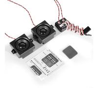 RC Diesel Engine Sound Module With Realistic Throttle Simulation, Equipped With 3g Ultra-Light Speaker, 3.6V-8V Working Voltage, for ideal For RC Construction Vehicles