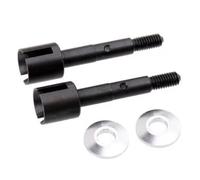 RC Differential Cup For HPI Bullet BMT 0022 3.0 ST/MT Metal Axle Dogbone Cup Axle Cup Remote Control Crawler Vehicle Upgrade Parts Accessories(Black)