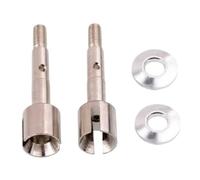 RC Differential Cup For HPI Bullet BMT 0022 3.0 ST/MT Metal Axle Dogbone Cup Axle Cup Remote Control Crawler Vehicle Upgrade Parts Accessories(Silver)