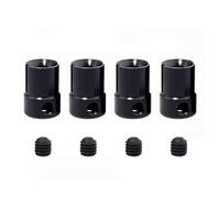 Rc Differential Cup For Redcat For Racing For Volcano Epx Pro For HSP Mod 1/10 Metal Universal Joint Drive Cup B 02016 Tsunami For Nitro RC Car Replacement(Black,4pcs)