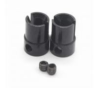 RC Differential Cup For Redcat Tornado For Volcano Vortex For HSP 02016 2pcs Metal For Universal B Joint Drive Cup RC Car Upgrade Parts Accessories(Black)