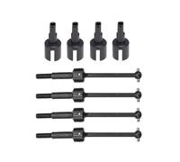 RC Differential Cup For Tamiya For TT01 For TT02 For TT-01 1/10 8Pcs Metal CVD Drive Shaft And Gearbox Joint Cup Differential Cup RC Car Upgrade Parts