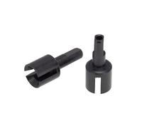 Rc Differential Cup For Tamiya For TT01 For TT02 TT01D TT01E DF-02 M05 M06 1/10 Steel Gearbox Joint Differential Cup 300054477 2Pcs RC Car Upgrade Parts