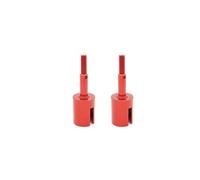 RC Differential Cup For Tamiya For TT01 TT01E For TT02 For TT02B 51006 9005713 1/10 2pcs Aluminum Wheel Axle Cup Remote Control Crawler Car Upgrade Parts Accessories(Red)