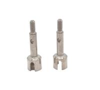 RC Differential Cup For WLtoys 144001 144002 124017 124016 124018 124019 1/12 1/14 2pcs Upgraded Axle Cup Front And Rear Axle Cup Remote Control Car Accessories(Silver)
