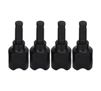 RC Differential Cup Steel High Strength 4 Pcs Durable RC Differential Connector Cup for 1/7 1/8 RC Cars Efficient Power Transmission System Smooth Ride Upgrade (Black)