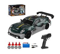 RC Drift Car, 1:16 Scale 2.4G 4WD Remote Control Car with Lights, Full Proportional Steering & Throttle, Great Gift for Teens and Adults