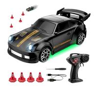 Rc Drift Car, 1:64 High Speed Remote Control Racing Car For Kids, 4WD 2.4GHz Mini Remote Controlled Drift Cars With Cool Light, Type-C Charging, Ergonomic Realistic Racing Auto For Teens Boys Girls