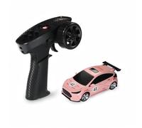 RC Drift Car for Adults, MG044 1/43 Scale High Speed Remote Control Car, 2.4G Remote Control, Dual Mode, Realistic Lights, Proportional Throttle, Gift for Teens Adults (Pink)