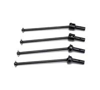 RC Drive Shaft Compatible With Arrma For Mojave 6S For BLX 1/7 RC Car Upgrade Parts Accessories 4pcs Metal Front And Rear Drive Shaft CVD(Front and Rear)