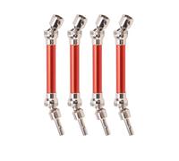 RC Drive Shaft Compatible With ARRMA For Typhon 3S For BLX For Mega 4Pcs Metal Drive Shaft CVD 1/8 RC Car Upgrades Parts Accessories ARA310905(Color3)