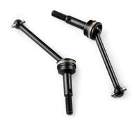 RC Drive Shaft Compatible With Tamiya TC-01 1/10 RC Car Upgrade Parts Replacement Accessories 2Pcs Steel Front Rear Drive Shaft CVD