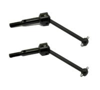 RC Drive shafts Compatible With TAMIYA For TT-01 For TT-02 TA04 RC Model Cars Upgrade Parts 2pcs Metal For Universal Dog Bone Drive Shaft CVD 39mm 53792