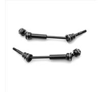 RC Drive shafts Compatible With Traxxas For Slash For Rustler For Stampede For Hoss 4X4 1/10 RC Car Upgrades Parts 2Pcs Steel Front Rear Drive Shaft CVD
