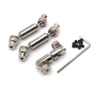RC Drive shafts Compatible With WPL B16 B36 For JJRC Q60 Q63 Q64 MN77 FY004 6WD 6X6 1/16 RC Car Upgrade Parts 3Pcs Metal Drive Shaft CVD