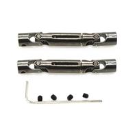 RC Drive shafts Compatible With WPL D12 C14 C24 B16 B36 B24 For MN D90 For MN99S For MN-90 For Henglong RC Car Upgrade Parts 2Pcs Metal Drive Shaft CVD