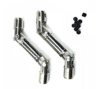 RC Drive shafts Compatible With WPL For Henglong 1/16 RC Crawlers Truck Car Upgrade Parts Replacement Accessories 2PCS Metal Driving Shaft