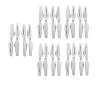 RC Drone Propeller Blade for SYMA Z3 Quadcopter, White, Plastic, 146x23x12mm, 20 Pieces
