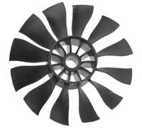 RC Ducted Fan, 50mm/2.0in 12 Blade Propeller Plastic Duct Fan Lightweight RC Duct Fans Unit Dynamic Balance Of The Blades for Model EDF Jet Airplane Quadcopter DIY (Reverse)