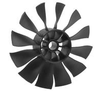 RC Ducted Fan Blade, 50mm/2.0in 12 Blades Propeller Stable Mini Ducted Fan for RC Model EDF Jet Airplane Aircraft RC Planes (Forward)